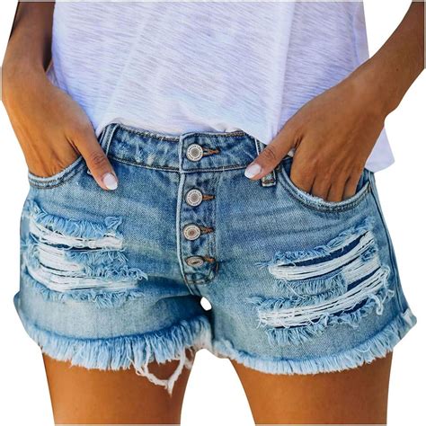 Vaqueros y pantalones cortos de denim de diseño para mujer